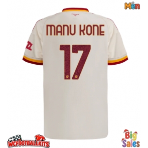 AS Roma Manu Kone #17 Replica Away Stadium Shirt 2026-27 Short Sleeve